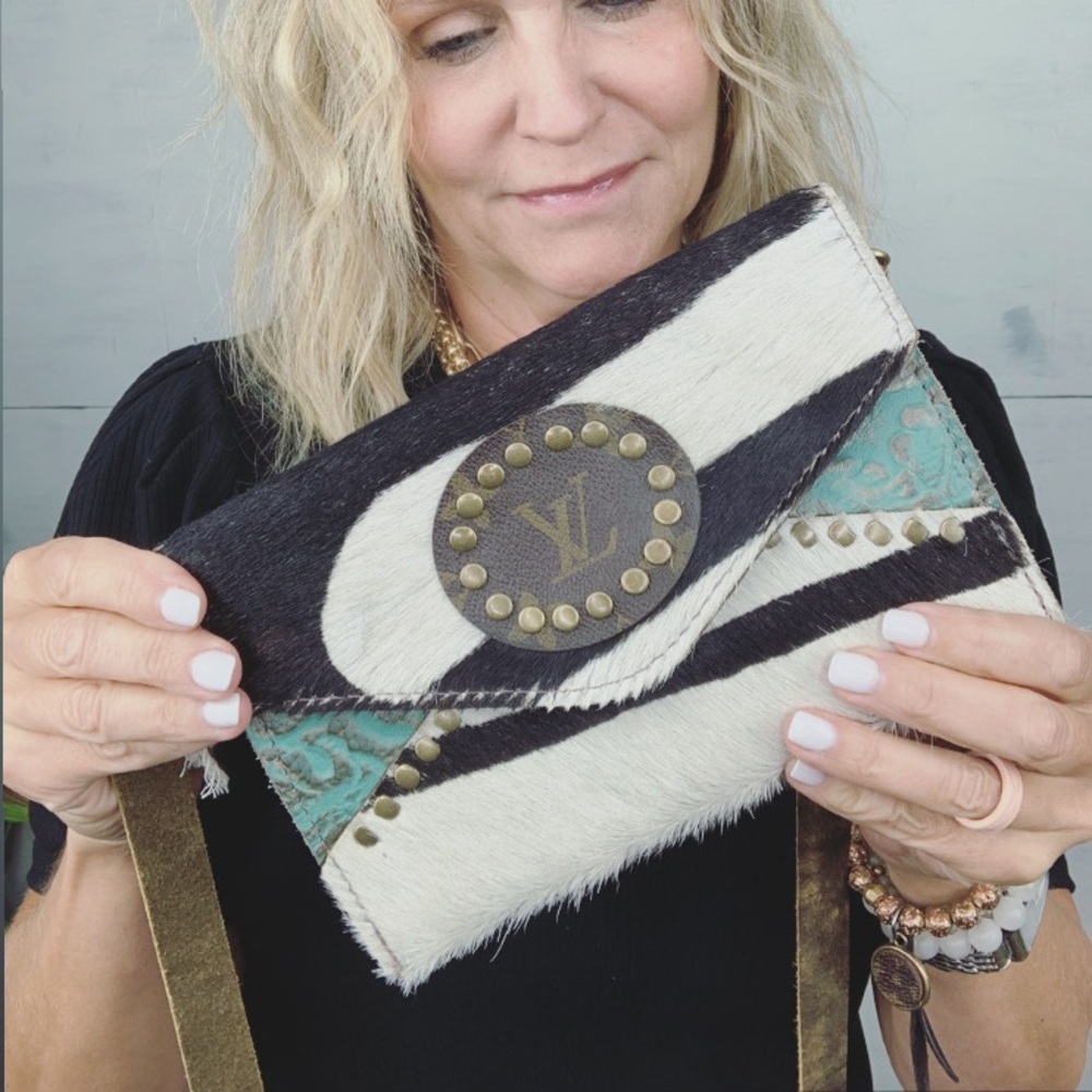 BoHo Leather Crossbody